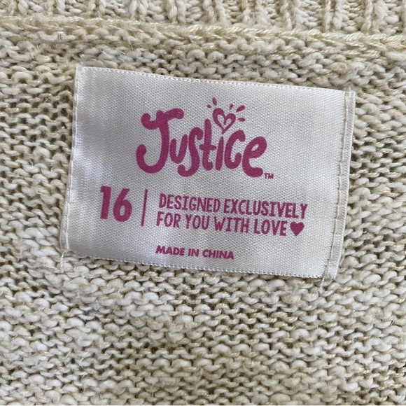 Bundle of 4 Justice knit animal sweaters - Picture 6 of 6
